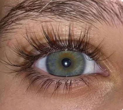 Cils après utilisation